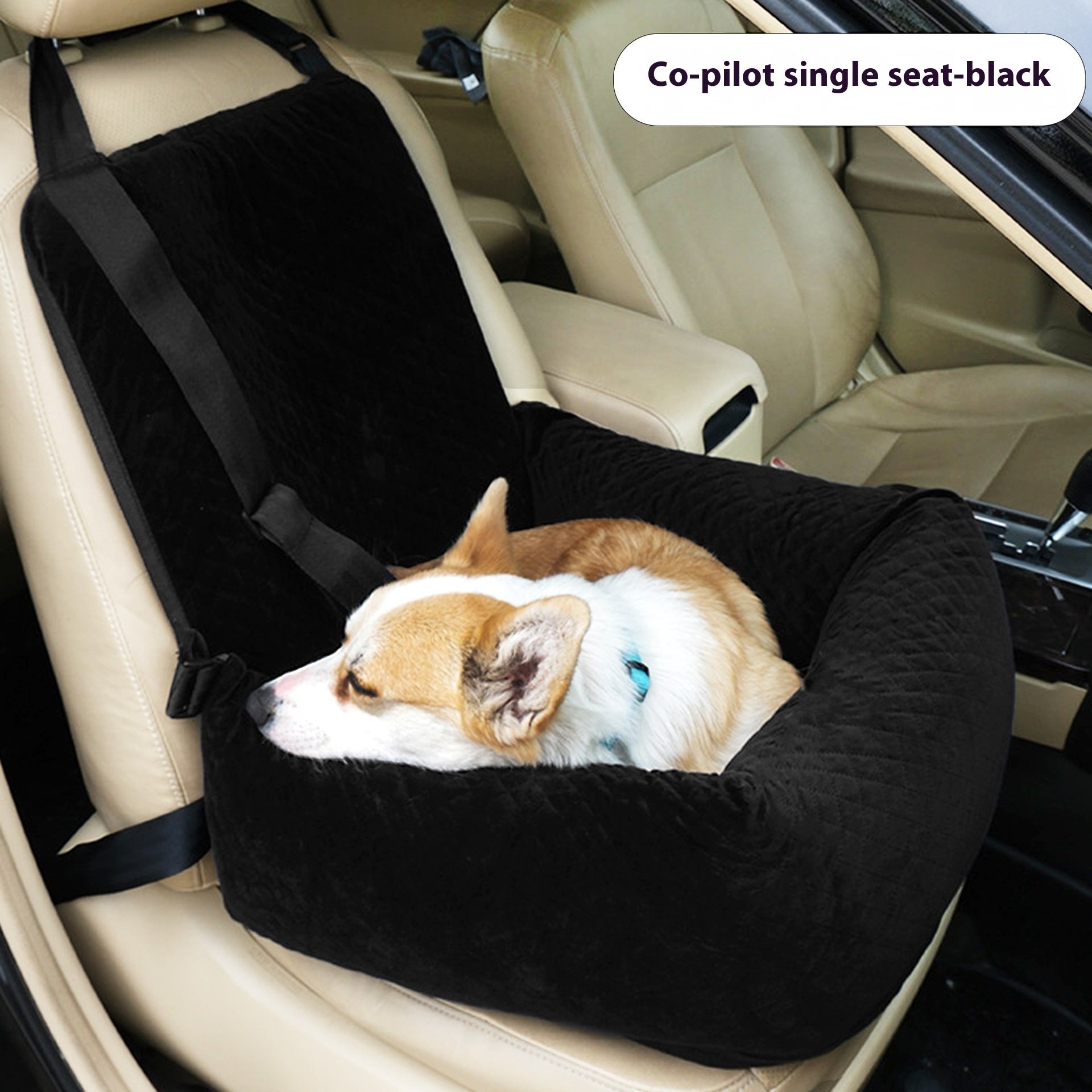 Car Pet Bed – Cozy Travel Seat Cushion for Dogs