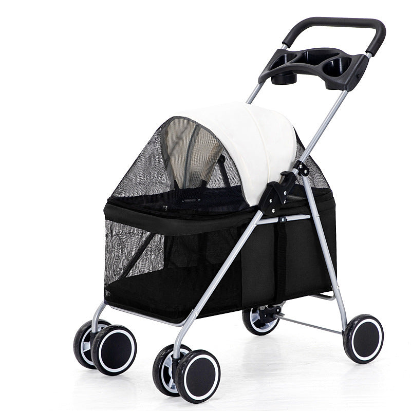 Foldable Pet Stroller – Travel Light with Your Buddy