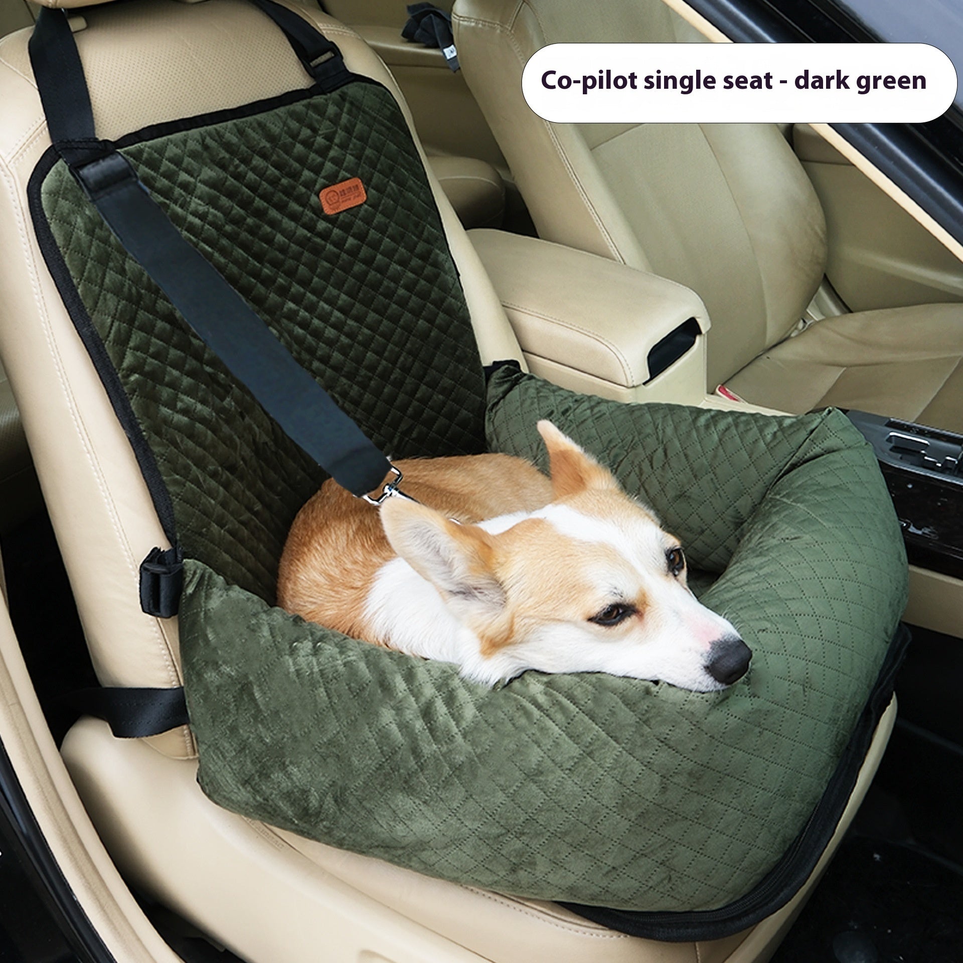Car Pet Bed – Cozy Travel Seat Cushion for Dogs