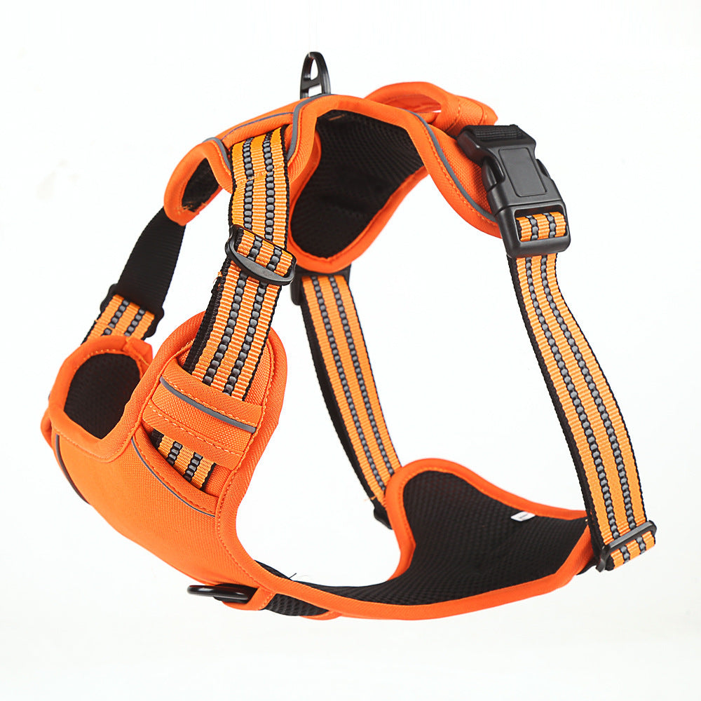 Adjustable Dog Harness Vest – Safe, Comfy & Reflective