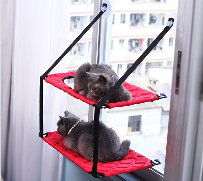 Cat Window Hammock – Cozy Perch for Indoor Cats