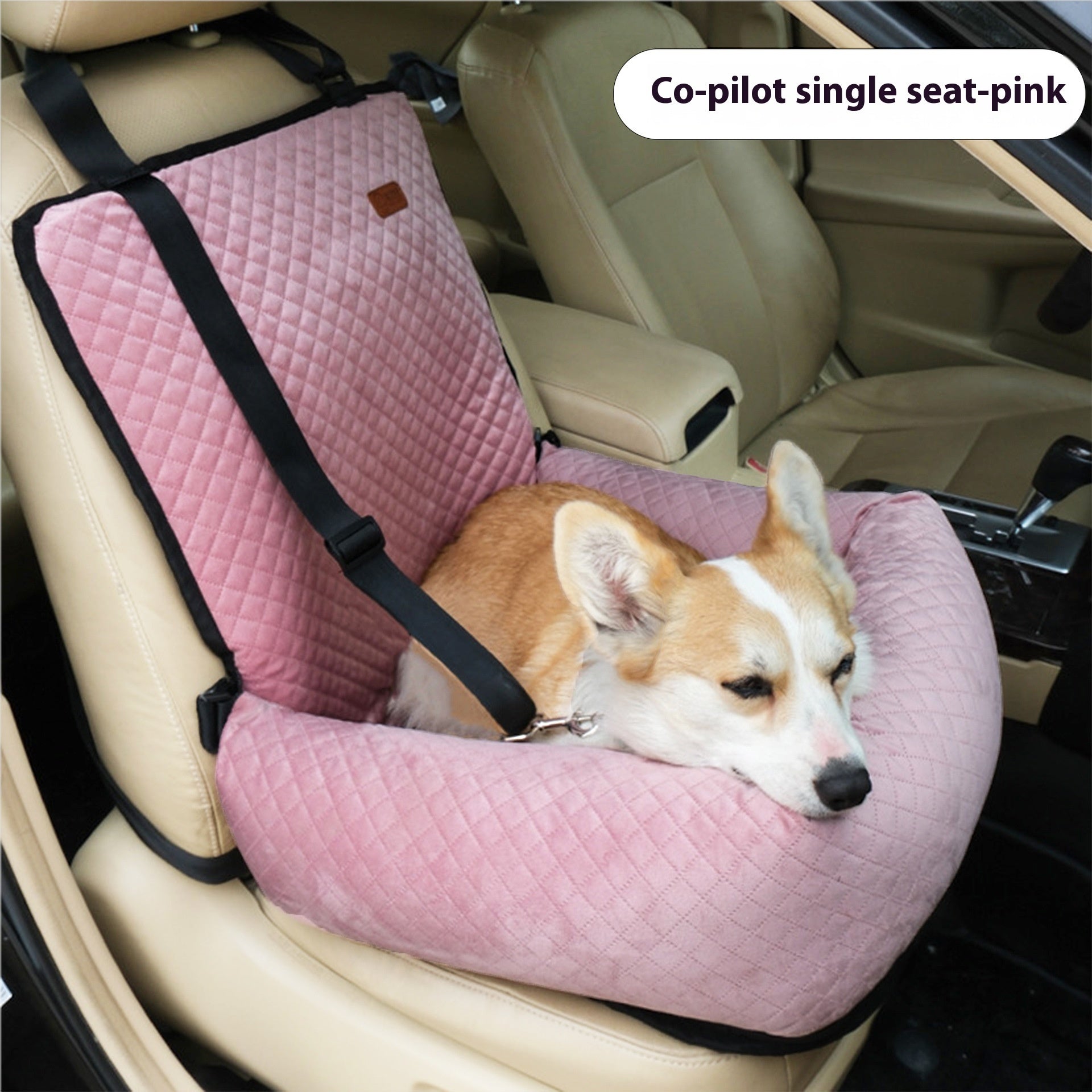 Car Pet Bed – Cozy Travel Seat Cushion for Dogs