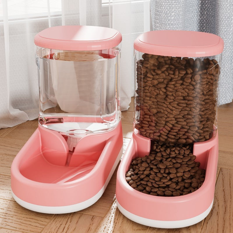 Automatic Pet Feeder Plus Water Fountain – Happy, Healthy Pets