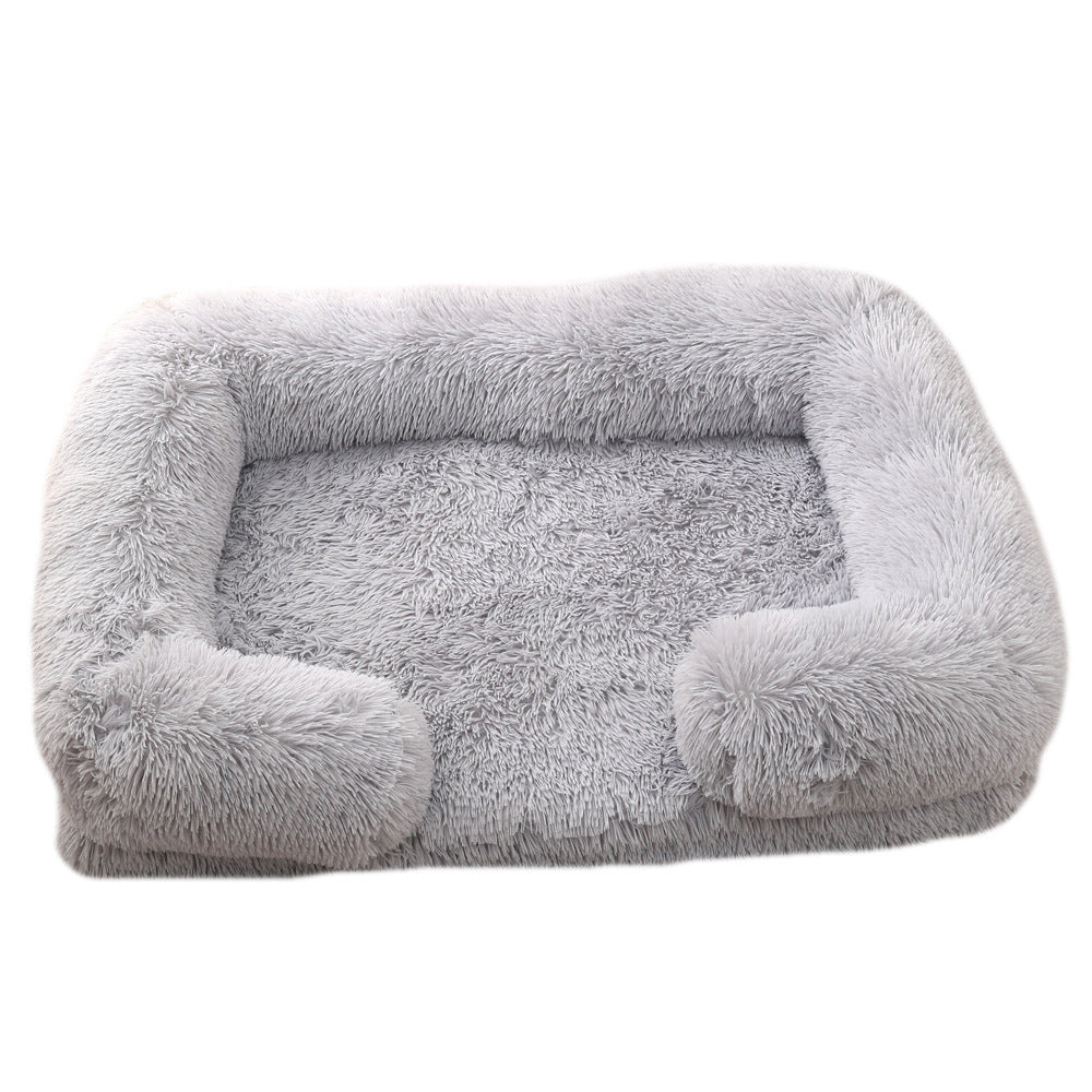 Warm Plush Dog Bed for Snuggly Winter Nights