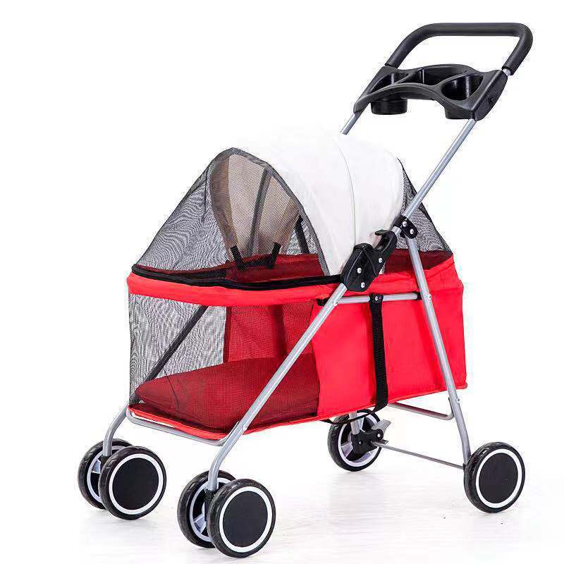 Foldable Pet Stroller – Travel Light with Your Buddy