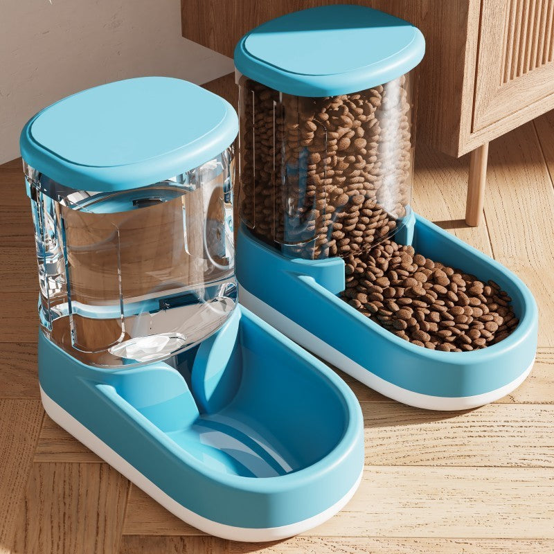 Automatic Pet Feeder Plus Water Fountain – Happy, Healthy Pets