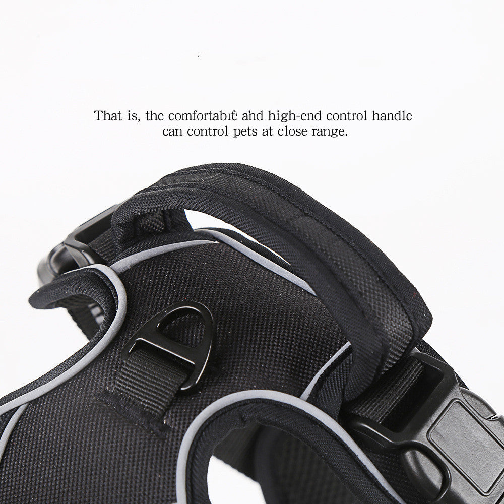 Adjustable Dog Harness Vest – Safe, Comfy & Reflective
