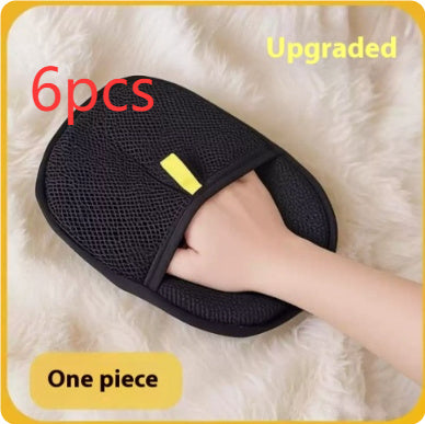 Pet Hair Remover Gloves – Gentle Grooming for Dogs & Cats